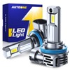 AUTOONE Upgraded H11/H9/H8/H16 LED Headlight Bulb, H11 Fog Lights, 24000LM