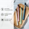Boka Classic Manual Toothbrush – Extra Soft Activated Charcoal-Infused Tapered