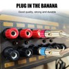 Banana Plug, 5 Pairs Speaker Cable up to 6 mm²,