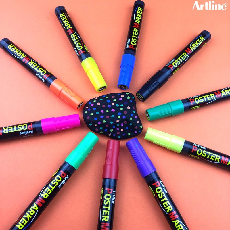 Artline 30mm Giant Poster Marker - Fluoro Orange