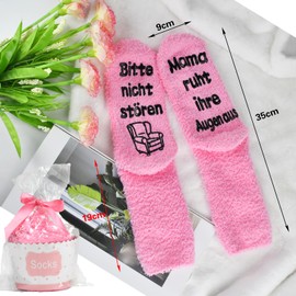 GPNNP Mother's Day Gift for Mum, 39-42 Funny Socks, Mother's Day Gifts for Mum, Women, Grandma, Gift Mother's Day Socks for Mother's Day, Birthday, Christmas Day, pink, One size fits all