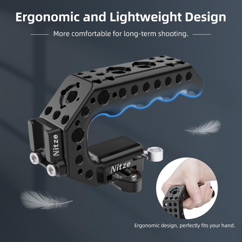Nitze Top Handle, Camera NATO Top Handle with QR NATO