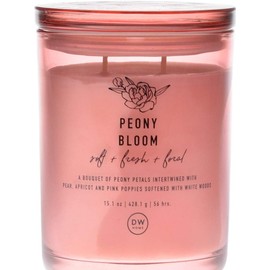 DW Home Peony Bloom Large Double Wicked Candle 15.1 oz.