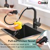 GIMILI Modern Bar Sink Faucet for Kitchen Sink Single Handle