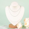 UMAOKANG 32.8 Feet Stainless Steel Jewelry Making Chains Embossed Cable