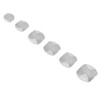 6pcs Watch Date Calendar Magnifying Glass Professional Convexity Watch Parts
