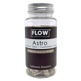 Cuachalalate Cancerina Sábila Tepezcohuite 90 cáps Flow ASTRO