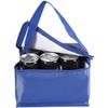 Thermal Insulated Portable Cool Canvas Stripe Lunch Picnic Totes Carry