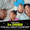 Ninjamas Girls Bedwetting Nighttime Underwear - Size S/M (38-70 lbs),