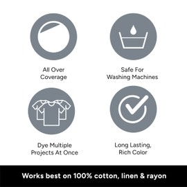 Tulip Fabric Dye Pod Road Trip (Gray), Dye for Washing Machines