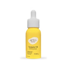 APTO Turmeric Oil w/Rosemary: Brightening & Moisturizing Facial Oil for Skin that's Glassy, Plump & Glowing, 2 fl. oz.