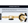 Nitrogen Purge Tool, 1/4 Inch Connector N2 Gas Pressure Regulator
