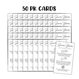 Shower Steamer Bombs Tablets Instruction Care Cards 50pk 2x3.5” How to Use Homemade Client Eucalyptus Label Stickers Warning Scent Packaging Natural Aroma