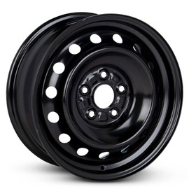 For 2014-2015 Honda Civic 16 Inch Painted Black Rim - OE Direct Replacement - Road Ready Car Wheel