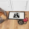 'Two Cats and a Kitten' Pet Feeding Mat (PM00022252)