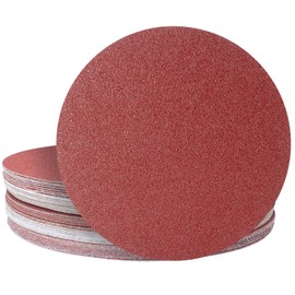 FEIHU Pack of 20 Velcro Sandpaper 250 mm Grit 60 Sanding Discs 250 mm 10 Inch Sanding Disc for Sanding / Polishing