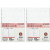 Lihit Lab Open Ring Notebook, Twist Notebook, A5, 24 Holes,