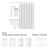 Funny Unicorn Riding Dinosaur Shower Curtain Cute Magic Fantasy Cartoon