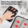 Electrostatic Pet Hair Remover Gloves – Reusable Electrostatic Grooming Glove