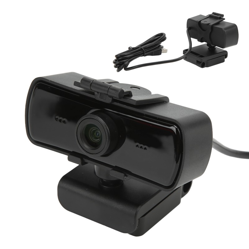 Computer Camera HD 1440p Noise Reduction USB Webcam with Mic