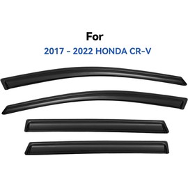 Window Visors Rain Guards for Honda CRV 2017 2018 2019 2020 2021 2022, Out-Channel Window Vent Wind Deflectors Visors Shades for 17-22 CR-V