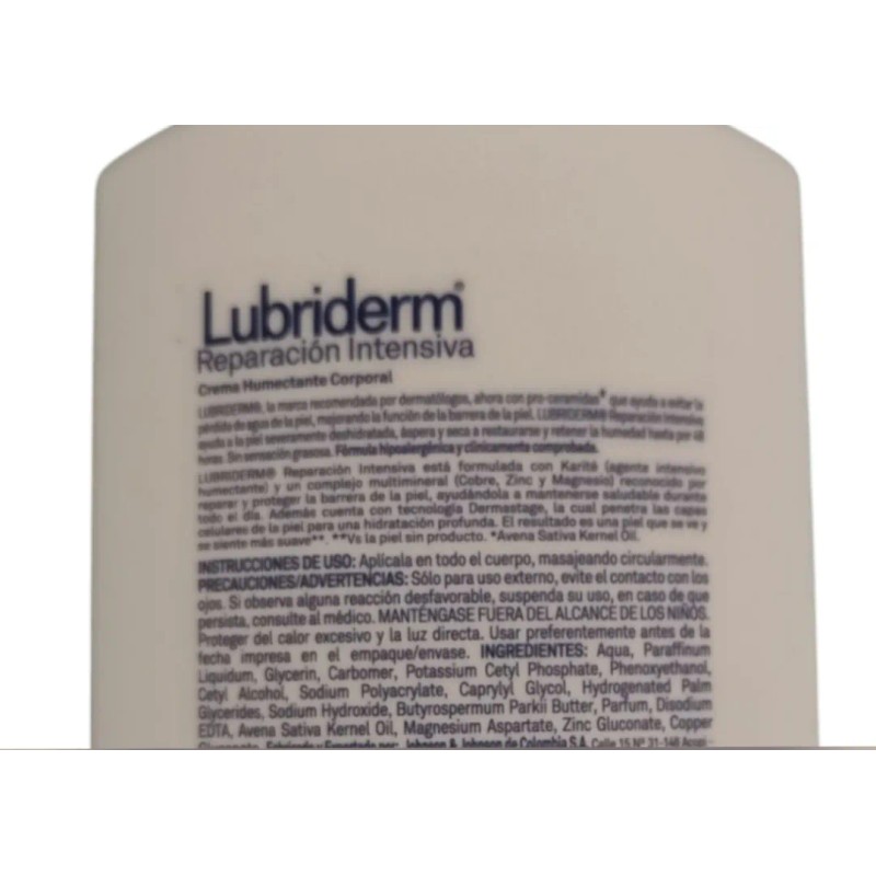 Lubriderm Crema Dorada Corporal 400ml