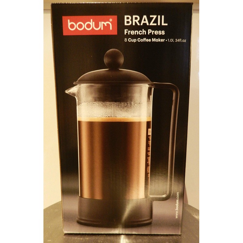 BRAZIL FR PRESS BLK 34OZ