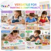 12 Pcs Kids Paint Brushes Set, Childrens Paintbrushes for Art,