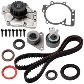 OCPTY Timing Belt Kit with Water Pump Replacement For Volvo C70 S40 S60 S70 S80 V40 V70,2003-2007 2009-2010 For Volvo XC70,2005-2006 For Volvo XC90 Replaces TCKWP331 AWK1240 TB331LK1 TWPVV01