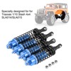 2pairs RC Truck Front & Rear Shock Absorber for Traxxas
