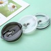 10Pcs Grey Universal Silicone Sealing Bottle Straw Hole Grommets Stopper