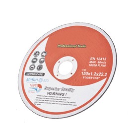 GXYWADY 25 Pcs Cut Off Wheels, 6 x 0.045 x 7/8 Inch Ultra Thin Cut-Off Wheel Metal and Stainless Steel Cut-Off Wheels for Angle Grinder