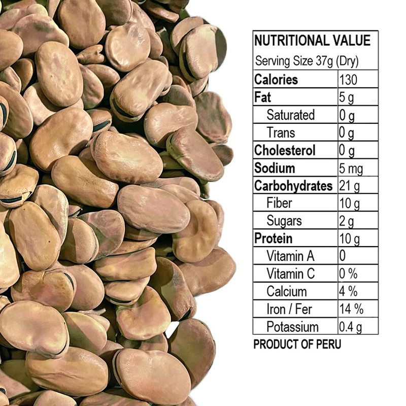 Eastern Feast - Large Broad Fava Beans, 32 oz (907g)