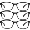 TruVision Readers 9505 3 Black +1.00