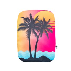 Spoonie Threads Sunrise Elastic Ostomy Bag Cover | Fashionable & Adjustable Colostomy Stoma Ileostomy Pouches | Sunrise, 5x8 (Small Opening)