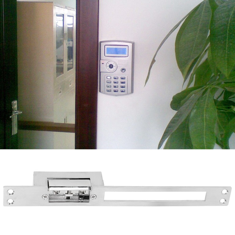 DC 12V Stainless Steel Electric Door Access Cathode Lock for