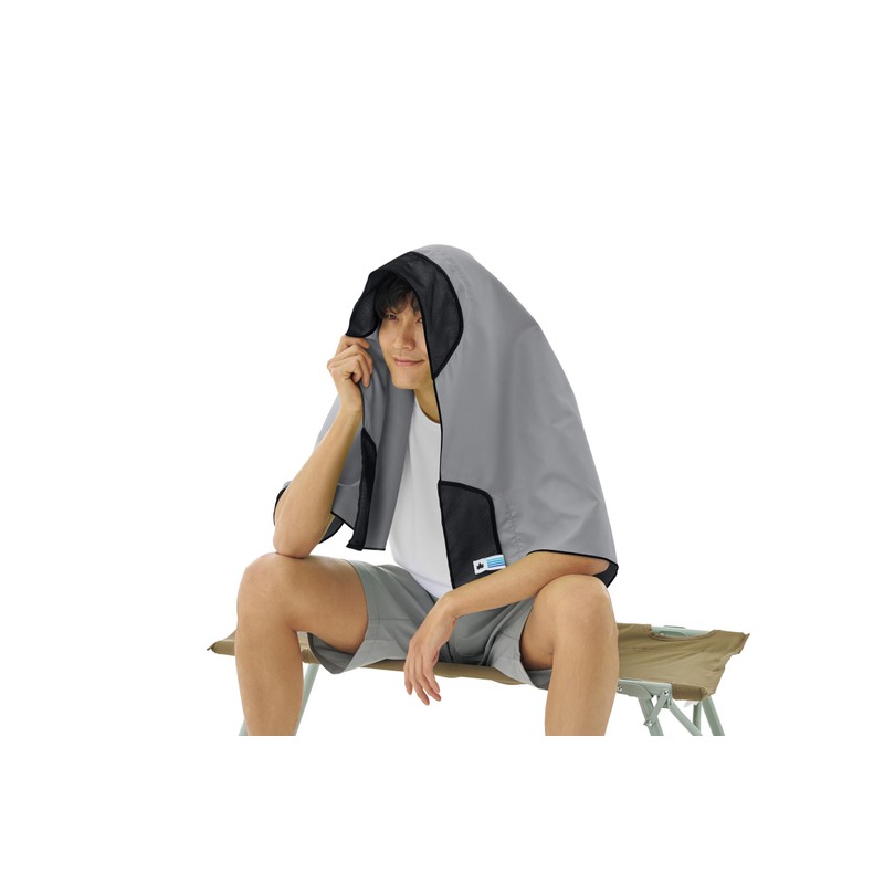 Logos 81336811 Underfreezing Recovery Cool Body Towel (Gray) Camping