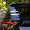 2x Car Silhouette Decal Stickers for Subaru WRX STI Sedan