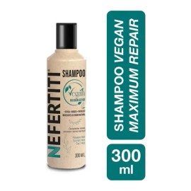 Shampoo Vegan Nefertiti Sin Sal Y Sin Sulfatos Con Keratina                                                                                           