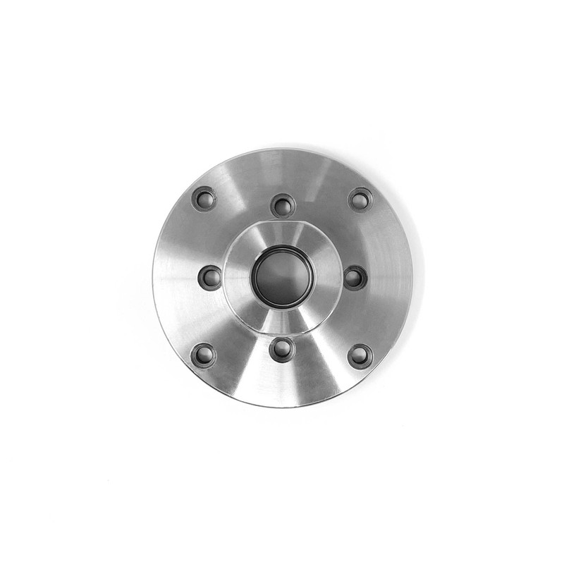 RGWOOD 4" Steel Wood Lathe Face Plate, 7/8" x 14