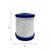 Nispira AWS-1Plus Replacement Water Filter Cartridges | Compatible with Above