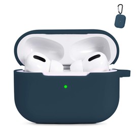 AKABEILA protective case compatible with Airpods [front LED visible and wireless charging]