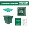 Natotela 16x16x16in Underground Splice Boxes with Fiberglass Solid Cover,In Ground
