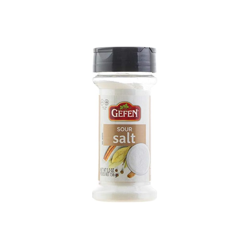 GEFEN Sour Salt, NET WT 5.5 oz (156g)