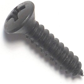 Hard-to-Find Fastener 014973124229 Phillips Oval Sheet Metal Screws, 8 x 3/4, Piece-25