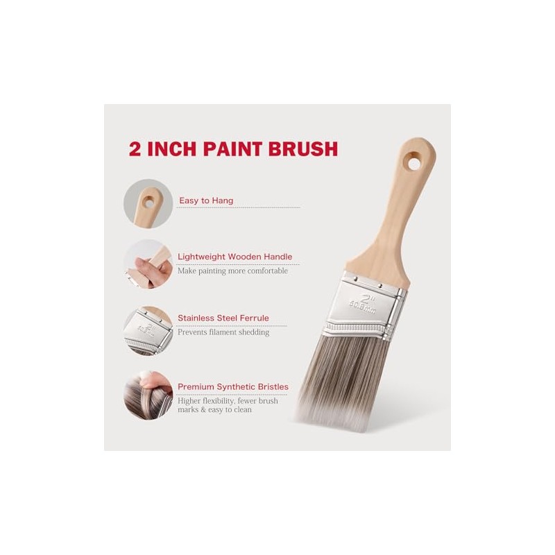 Mister Rui Hand Held Paint Bucket Kit 12 Pcs with