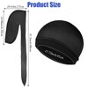 Wanmu 4Pcs Kids Silky Durag with Wave Caps Set, Silky