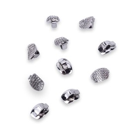 LA MIERE 10Pc Dental Orthodontic Lingual Button Direct Bond Eyelet Rectangular (Direct Bond Eyelet Rectangular)