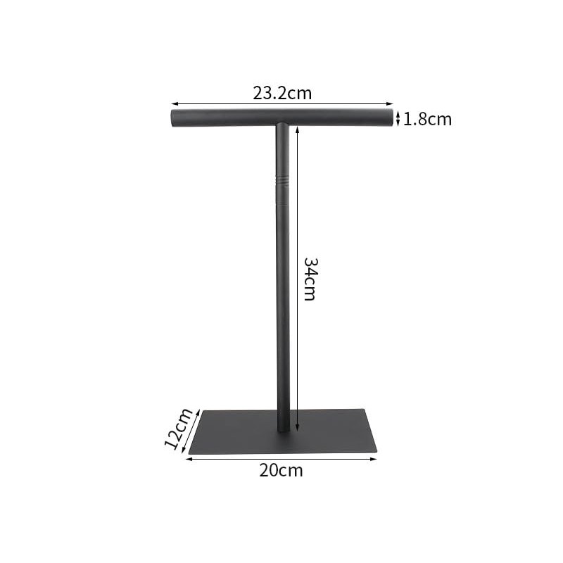 Bath Hand Towel Holder Standing, T-Shape Hand Towel Holder -