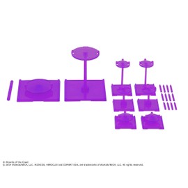 Star Trek Attack Wing: Dominion (Purple) Faction Base/pegs Set